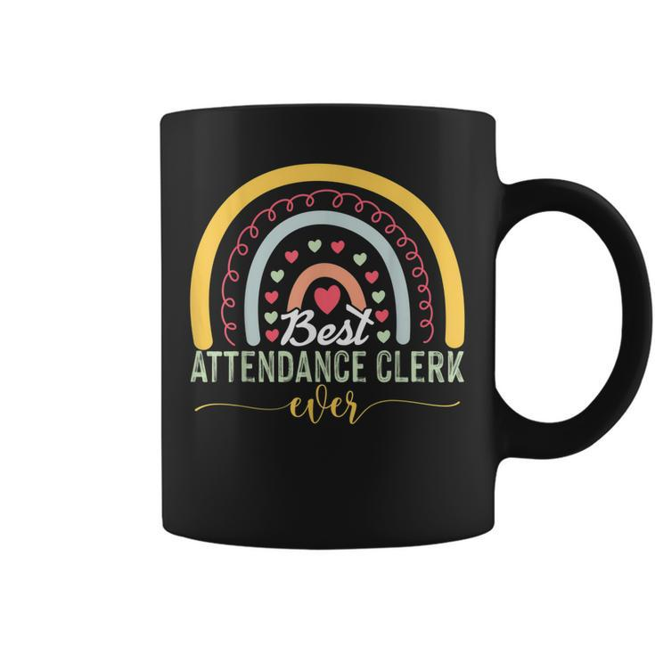 Funny Best Attendance Clerk Ever Cool Quote For Teachers Coffee Mug