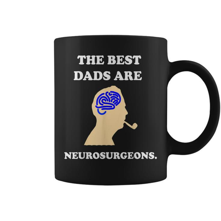 Funny Best Dad Neurosurgeon  Brain Doctor Gift Coffee Mug