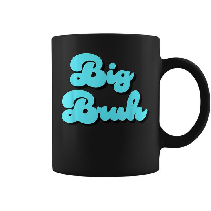 Funny Big Brother Older Sister Blue Graphic Letter Print  Coffee Mug