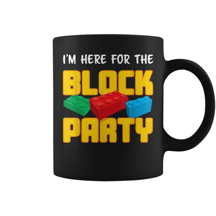 Funny Building Blocks Block Party Pre-K Men Women Kids  Coffee Mug
