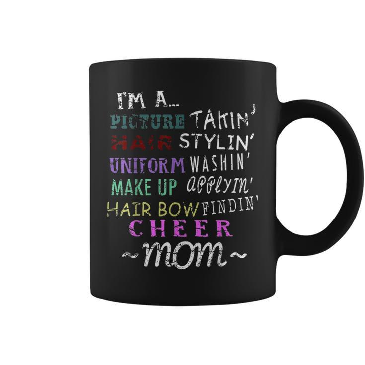 Funny Cheerleading Mom S For Cheer Moms Coffee Mug