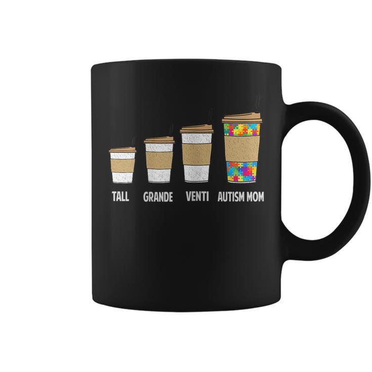 Funny Coffee Autism Mom  For Autism Awareness  Gift For Womens Coffee Mug
