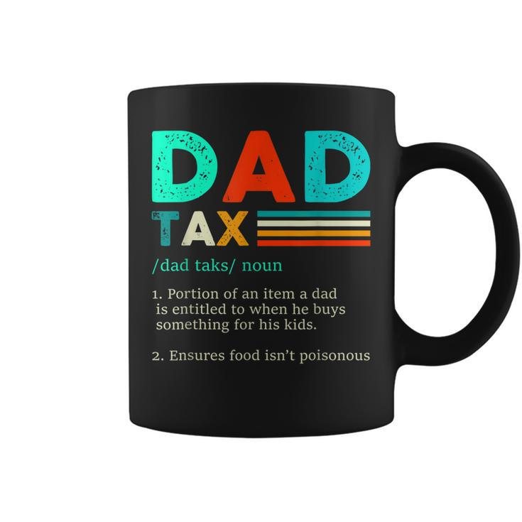 Funny Dad Tax Definition Retro Vintage  Coffee Mug