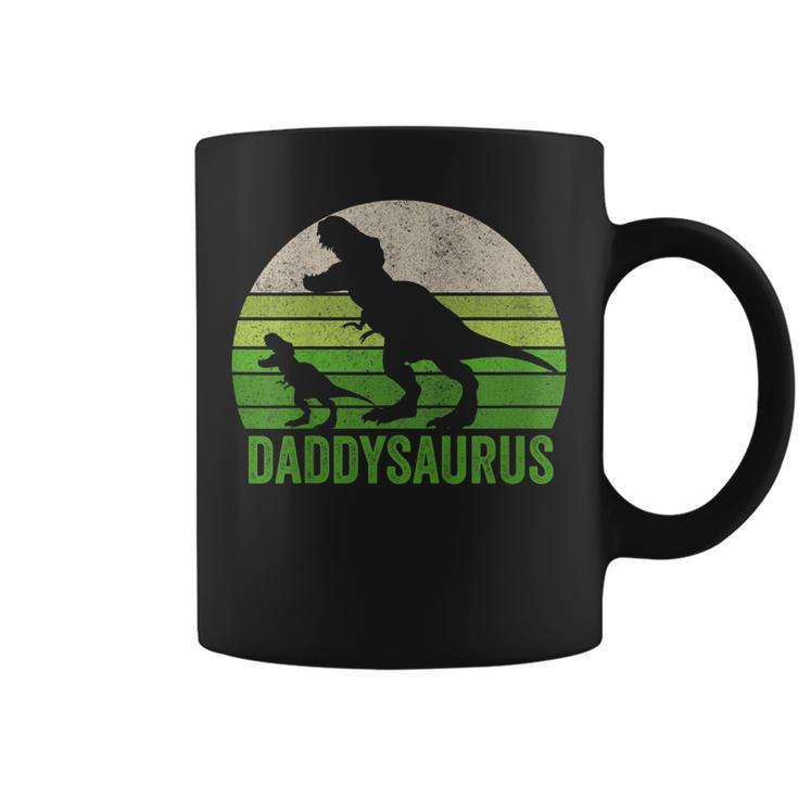 Funny Daddy Dinosaur T Shirt Daddysaurus Fathers Day Shirts Coffee Mug
