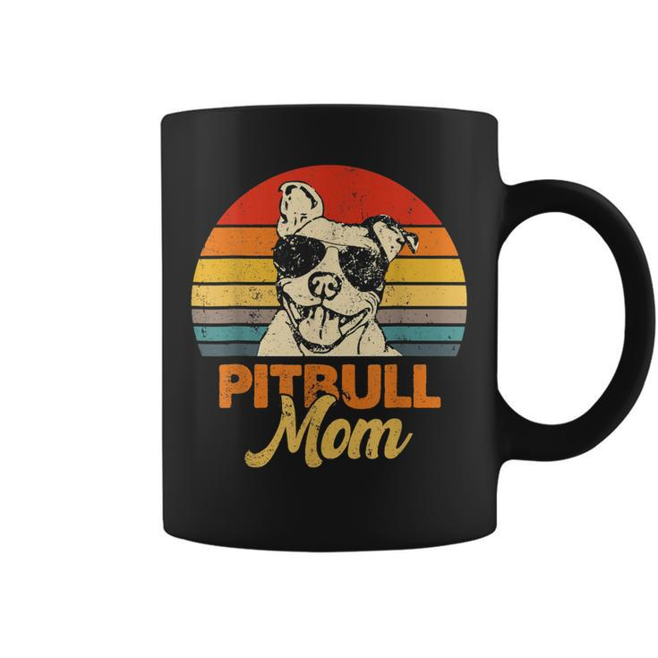 Funny Dog Pitbull Mom  Pittie Mom Mothers Day  Coffee Mug