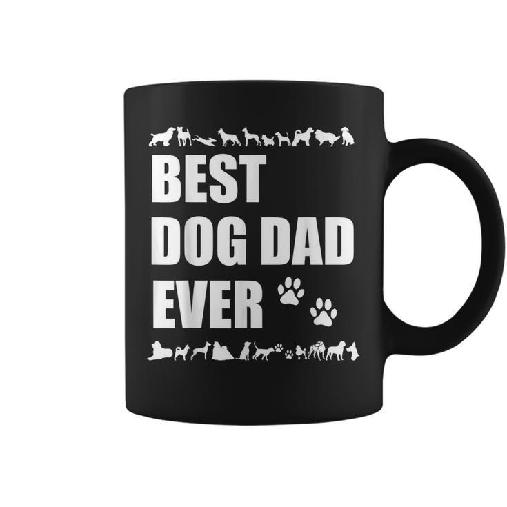 Funny Dog Quote  Best Dad Ever Doggy Father Coffee Mug