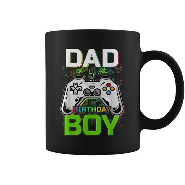 Funny Gaming Video Gamer Dad Of The Birthday Boy Coffee Mug