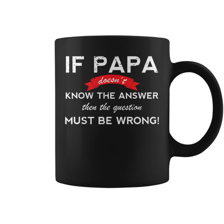 Funny Grandpa Tshirt Papa Fathers Day Gift T-Shirt Coffee Mug