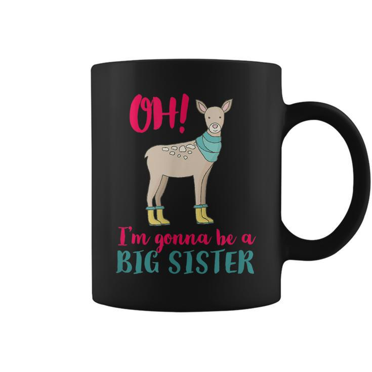 Funny Im Gonna Be Big Sister  Pregnancy Announcement Coffee Mug