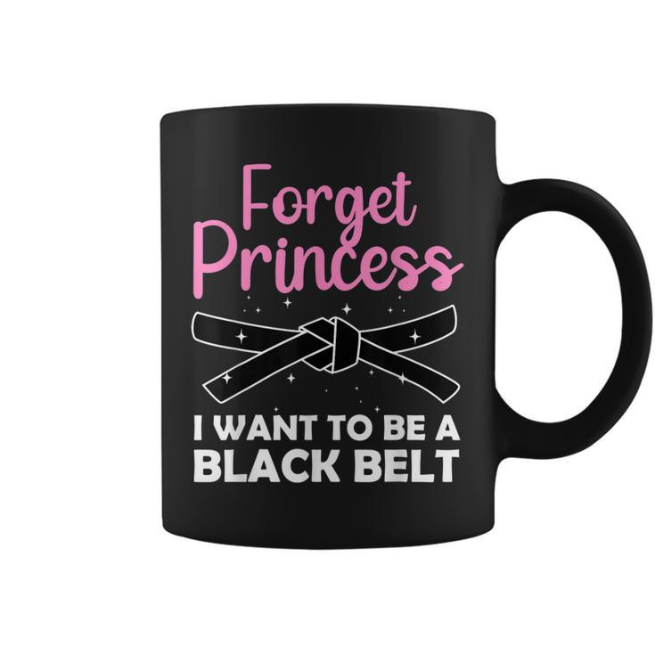 Funny Karate Design For Women Girls Black Belt Martial Arts  Coffee Mug