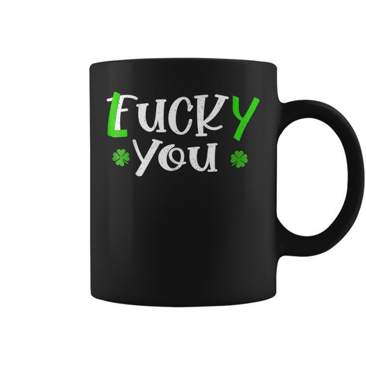 Lucky St Patrick's Day Shamrock Green Lucky Saint Patricks Coffee Mug