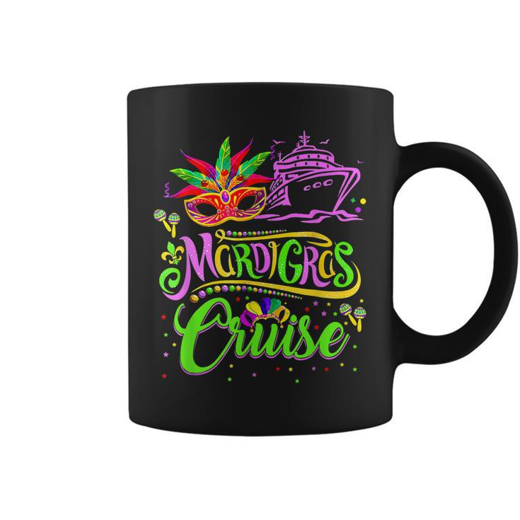 Funny Mardi Gras Cruise Cruising Mask Cruise Ship Carnival  Coffee Mug
