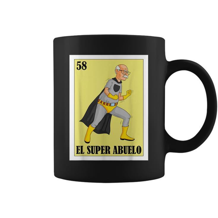 Funny Mexican Design For Grandpa El Super Abuelo Coffee Mug