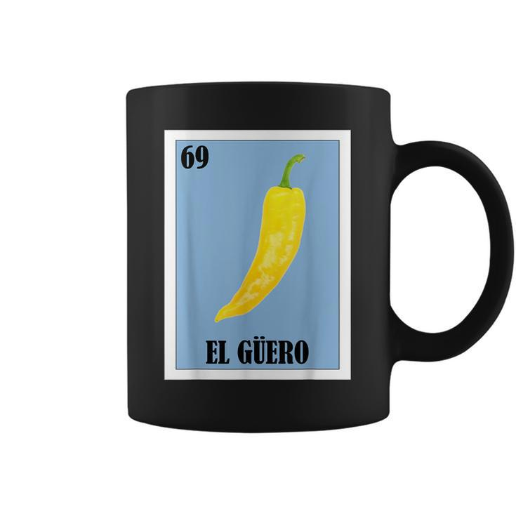 Funny Mexican Food Design - El Guero  Coffee Mug