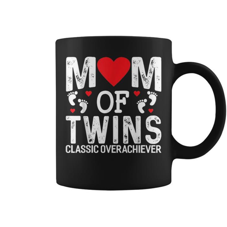 Funny Mom Of Twins Classic Overachiever Twins Mom V2 Coffee Mug