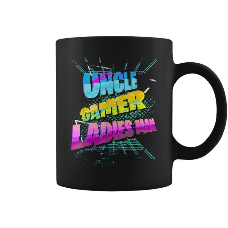 Funny New Uncle Gift  For Men Gamer Ladies Man Gift For Mens Coffee Mug