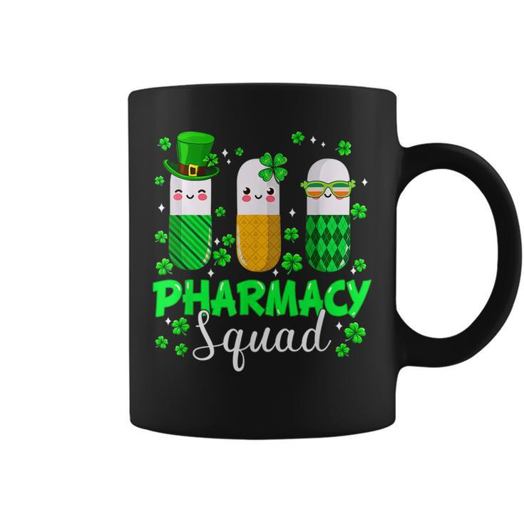 Funny Pharmacy Squad Leprechaun Pharmacist St Patricks Day  Coffee Mug