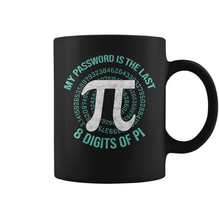 Funny Pi Day My Password Is The Last 8 Digits Of Pi  Coffee Mug