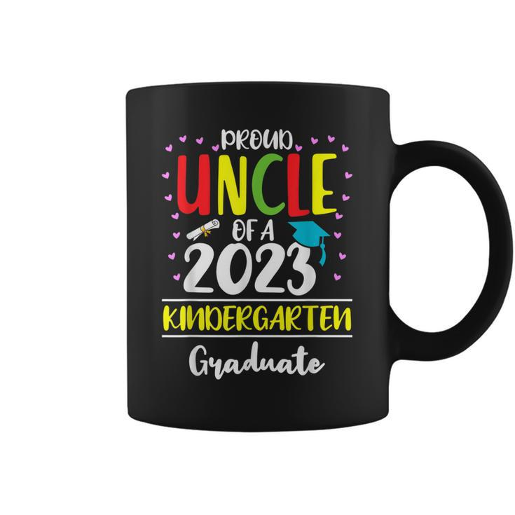 Funny Proud Uncle Of A Class Of 2023 Kindergarten Graduate Coffee Mug