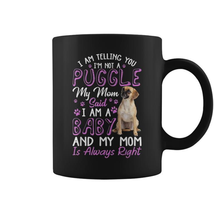 Funny Puggle Mom  Dog Lovers Gift Coffee Mug