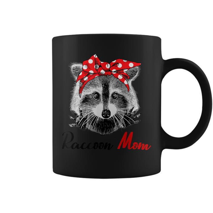 Funny Raccoon Mom Mama Mommy Lady Girl Mothers Day Shirt Coffee Mug