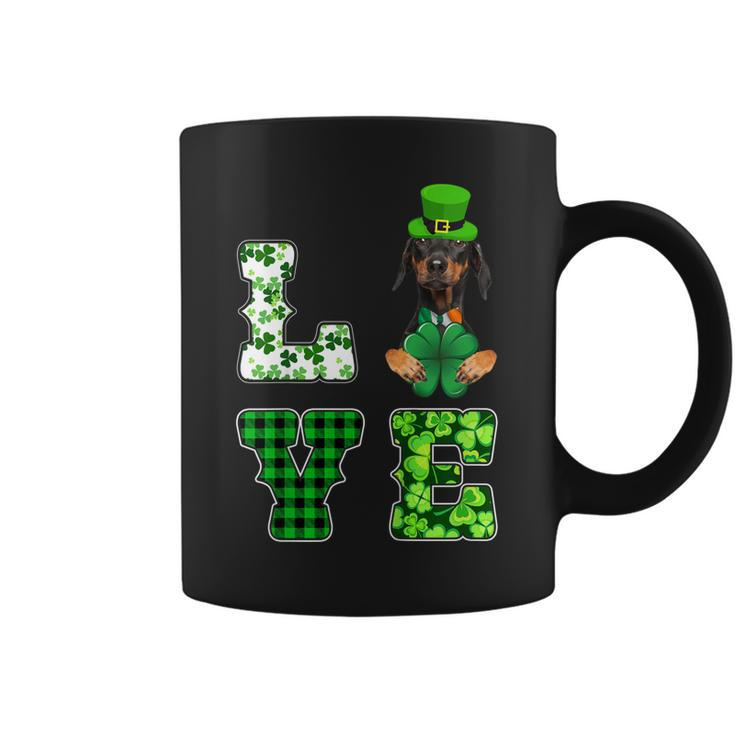 Funny St Patricks Day Shirts | Doberman Lover  Coffee Mug
