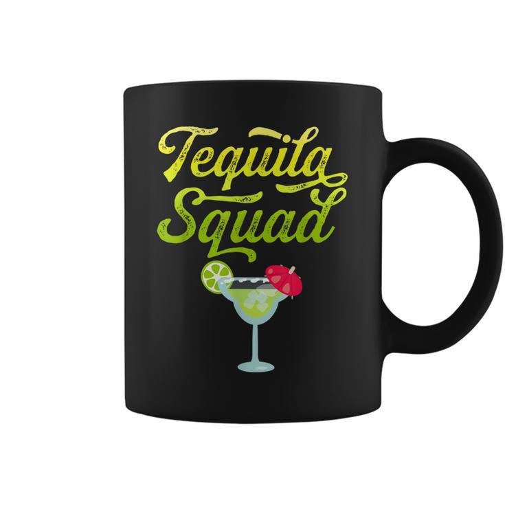 Funny Tequila Squad Novelty Coffee Mug