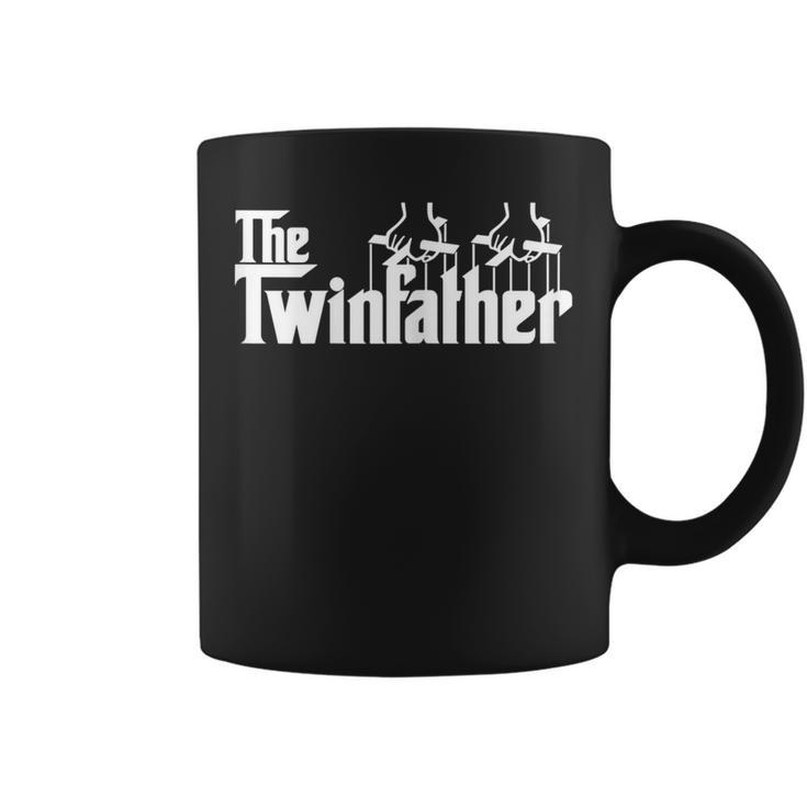 Funny Twin Dad Fathers Day Gift Twinfather T Shirt For Men Coffee Mug