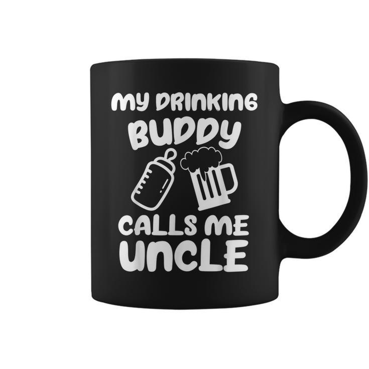 Funny Uncle Pregnancy Announcement For Uncle Drinking Buddy Gift For Mens Coffee Mug