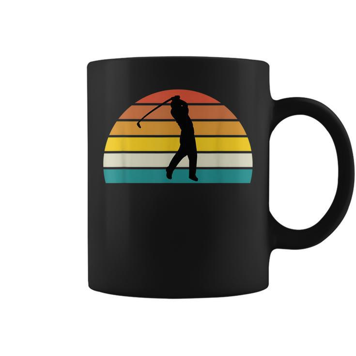Funny Vintage Golfer Retro Style Golf Lover Dad Grandpa Gift Coffee Mug