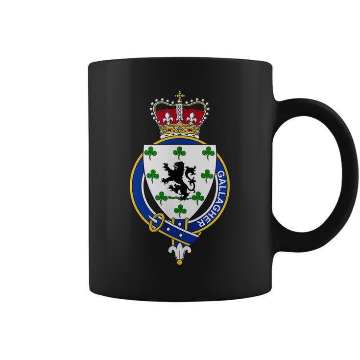 Gallagher Coat Of Arms Family Crest Coffee Mug - Seseable