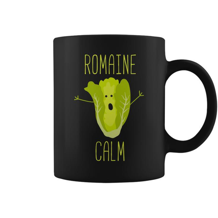 Gardening Pun Romaine Calm Gardener Gift  V2 Coffee Mug