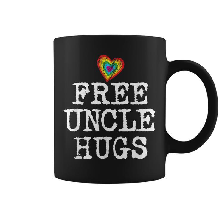 Gay Pride Free Hugs For Lgbt  For Uncle Coffee Mug