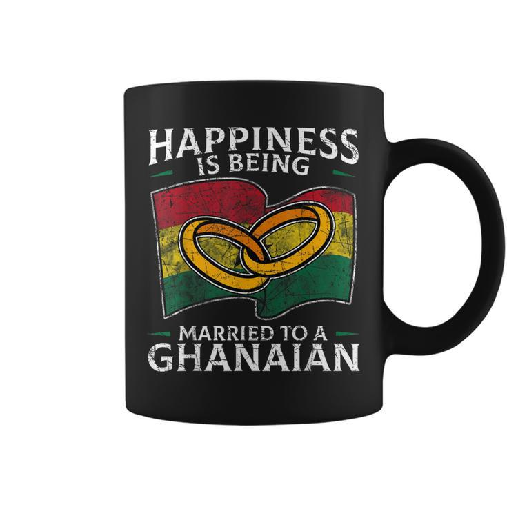 Ghanaian Marriage Ghana Married Heritage Culture Flag  Coffee Mug