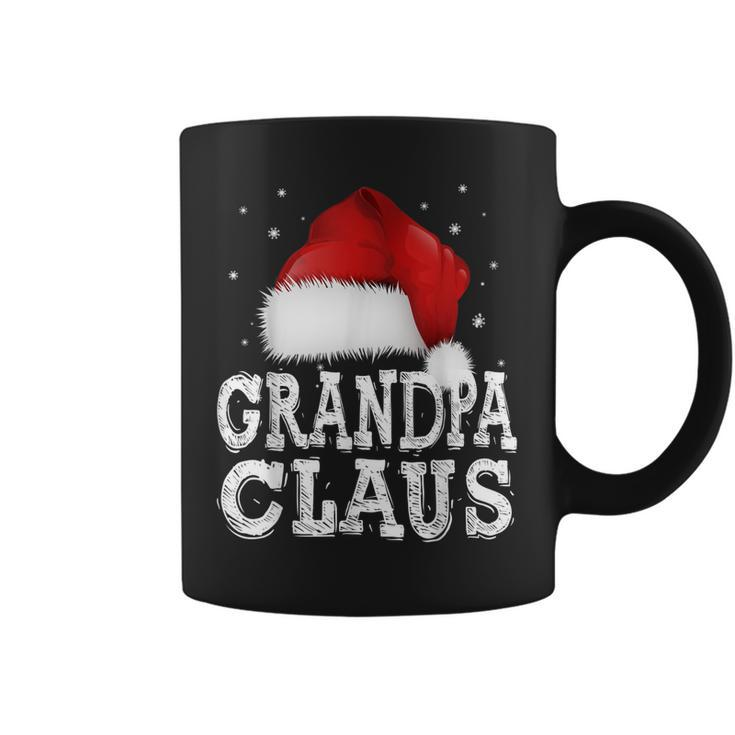 Ghristmas Pajama Grandpa Santa Claus Costume Matching Family Gift For Mens Coffee Mug