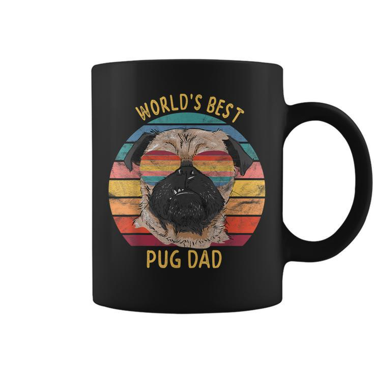 Gifts For Pug Dog Dad Worlds Best Pug Dad Gift For Mens Coffee Mug