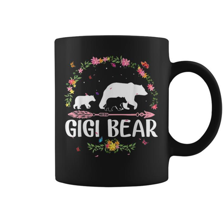 Gigi Bear Flowers Matching Family Bear Mothers Day Gift V2 Coffee Mug