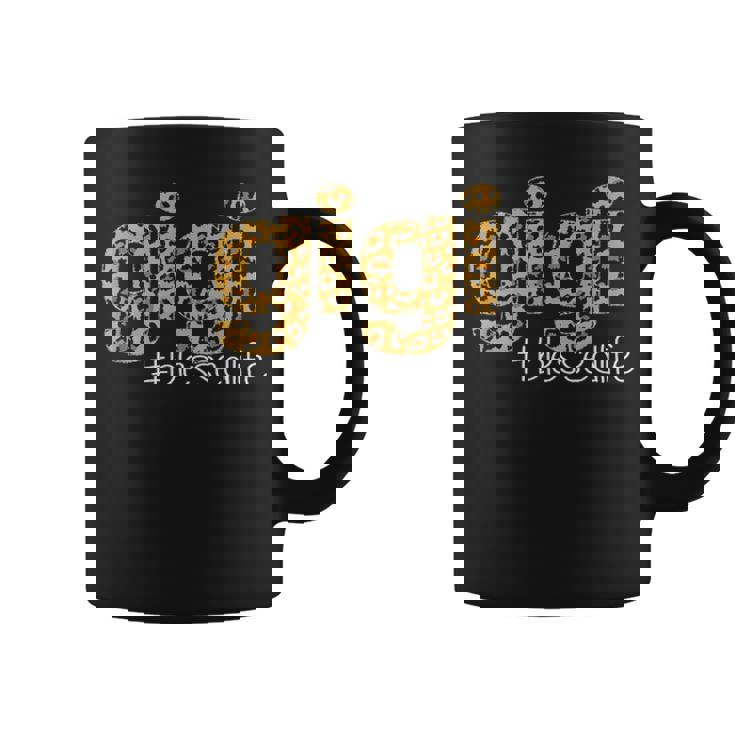 Gigi Blessed Life Leopard Funny Gigi Gift For Mom Women V2 Coffee Mug