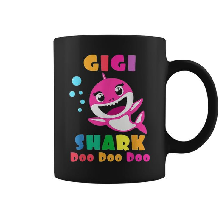 Gigi Shark  Funny Mothers Day Gift For Womens Mom Coffee Mug