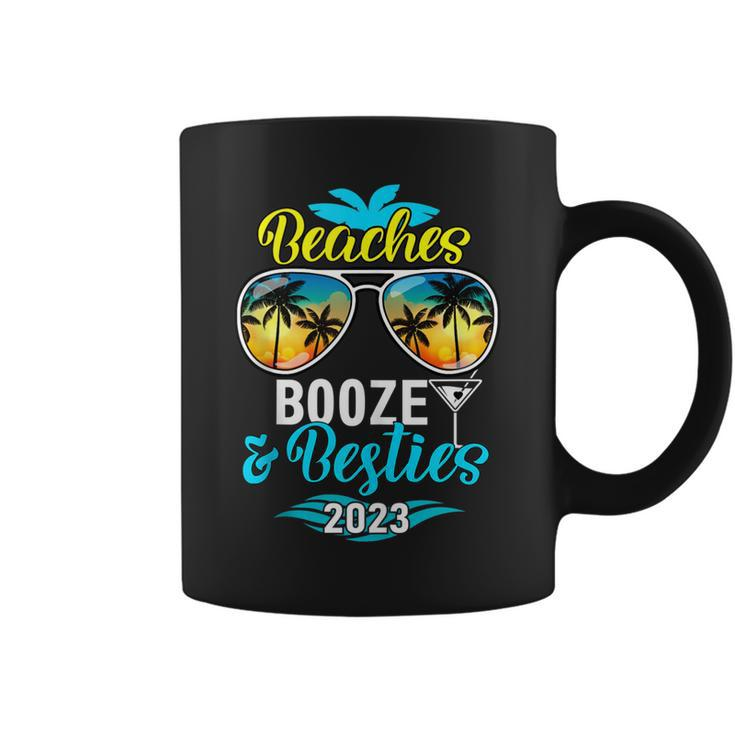 Girls Trip 2023 Bahamas Hawaii Beaches Booze And Besties  Coffee Mug
