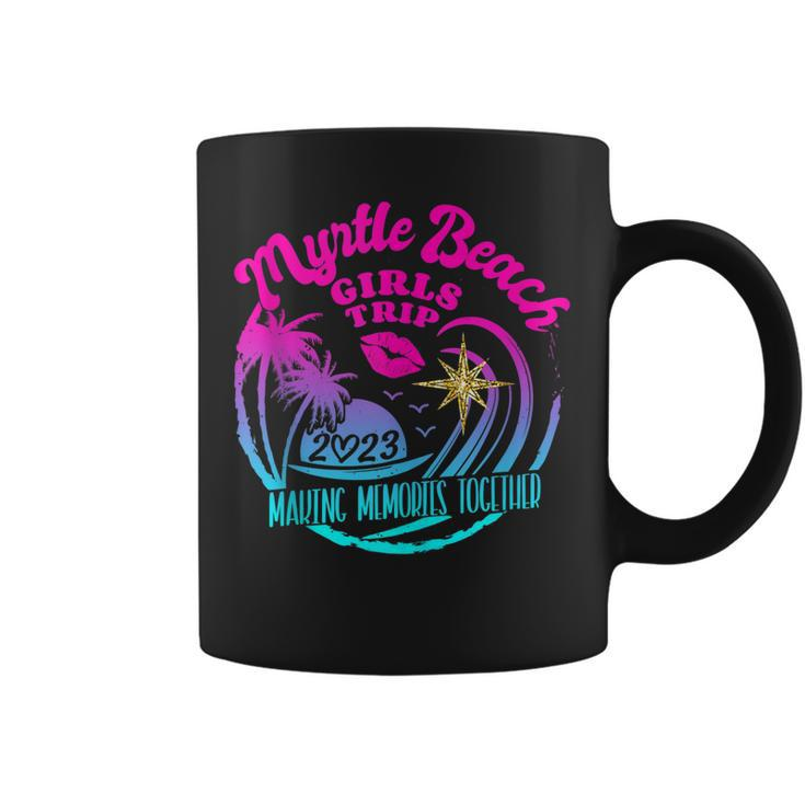 Girls Trip Myrtle Beach 2023  For Women Birthday Squad  Coffee Mug