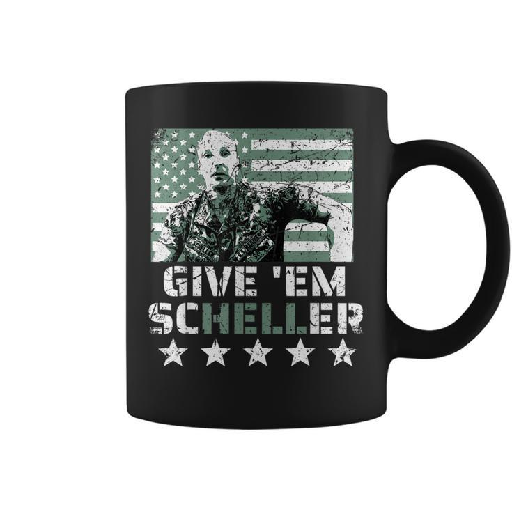 Give Em Scheller Brave Marine Coffee Mug