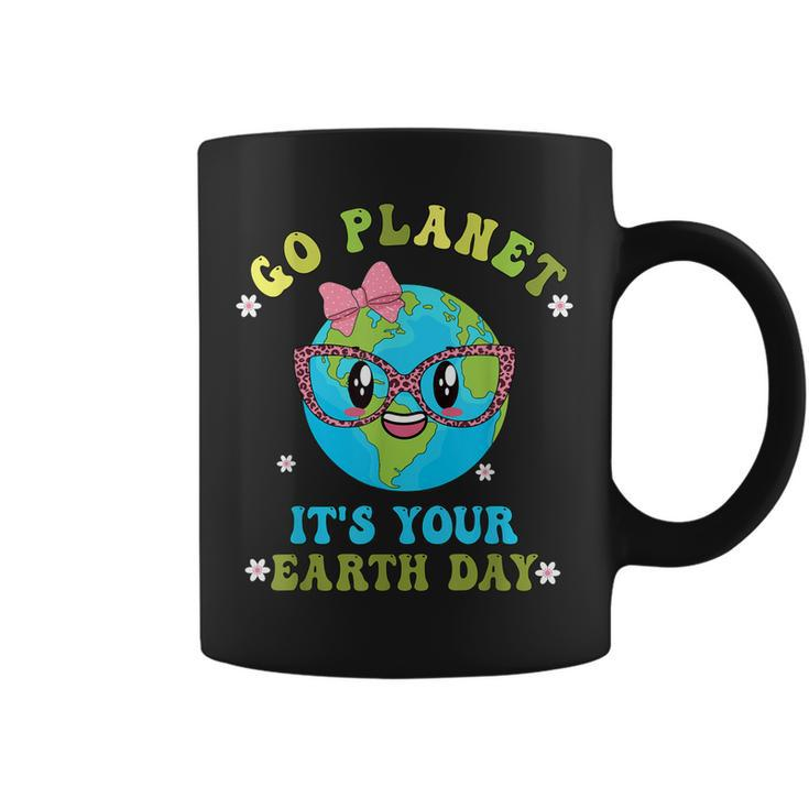 Go Planet Its Your Earth Day Girls Women Environment Kids  Coffee Mug