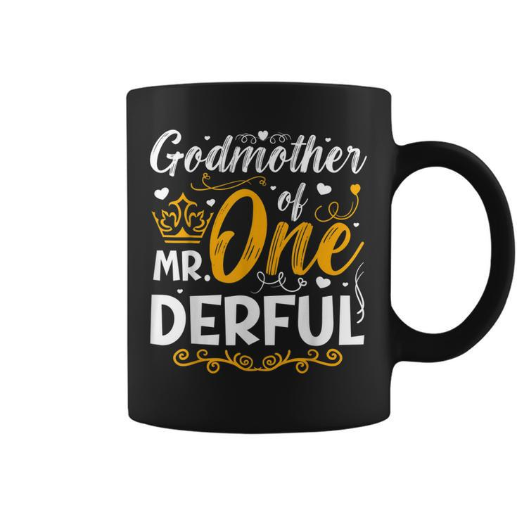 Godmother Of Mr One Derful Party Family 1St Birthday  Coffee Mug