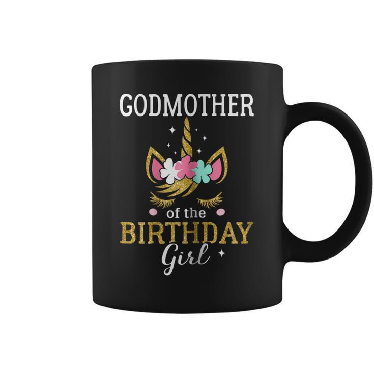 Godmother Of The Birthday Girl Unicorn  Coffee Mug