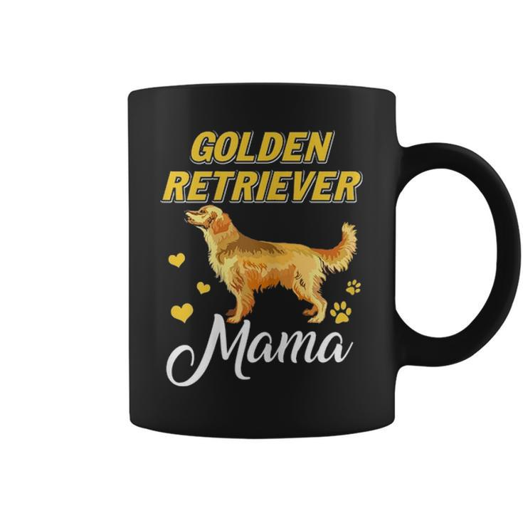 Golden Retriever Mama  Dog Mom Mother Coffee Mug