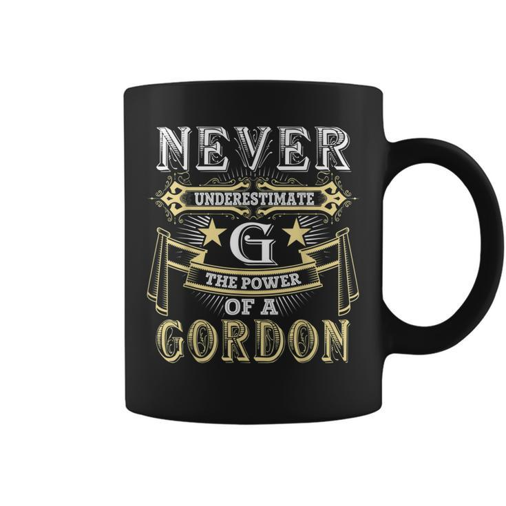Gordon Thing You Wouldnt Understand Family Name Coffee Mug