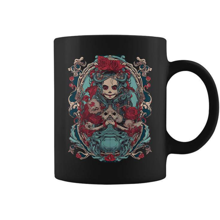 Goth Ghost Girl Gothic  Coffee Mug