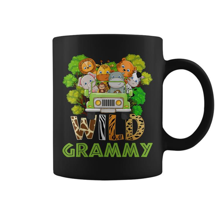 Grammy Wild Zoo Theme Birthday Truck Safari Jungle  Coffee Mug