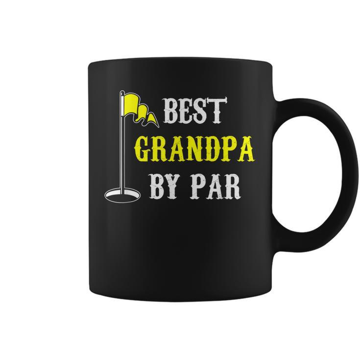 Grandfather Best Grandpa By Par Golf Dad Funny And Cute Gift Gift For Mens Coffee Mug